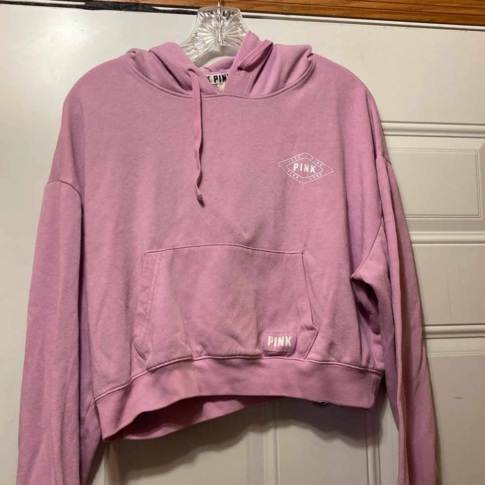 PINK Victoria's Secret Logo Sweatshirt M